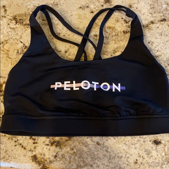 lululemon athletica Other - Lululemon Peloton Stripe Energy Sports Bra